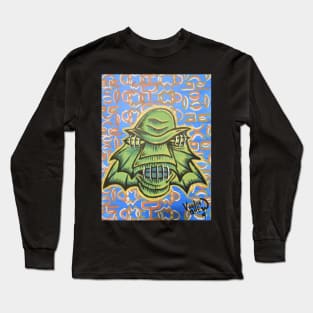 creature shrunken head Long Sleeve T-Shirt